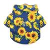 Roupas para Pets Camisa de Gato Verão Cachorro British Shorthair Gato Azul Teddy Primavera e Verão Fina Casual Duas Pernas Estampa da Moda