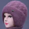 Gorros de Punto para Adultos Mayores para Otoño e Invierno, Gorros de Lana para Madres, Señoras Mayores y Abuelas para Prevenir el Frío y Mantener Calientes, Gorros de Algodón Tejidos