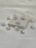 Perla Mabe Tianyu Barroca Imitación Japonesa Alto Brillo Bombilla Pequeña Espejo Agujero Recto Accesorios de Perlas DIY Shijia