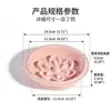 Tigela de cerâmica em formato de pétala para alimentação lenta, previne engasgos e protege o sistema digestivo, multicolorida estilo macaron, antiderrapante, tigela de alimentação lenta para gatos e cães