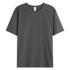 Playera de algodón de cuello redondo de 180 g código europeo código americano comercio exterior transfronterizo manga corta logo manga corta POD