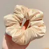 Goma para el pelo con estampado de leopardo marrón para otoño e invierno para mujer, scrunchie elegante y sofisticado para peinados de moño