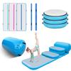 Colchoneta Inflable de Gimnasia, Colchoneta de Piso para Volteretas de Taekwondo, Cojín de Aire para Entrenamiento de Artes Marciales, Yoga, Danza, Colchoneta de Dibujo para Práctica de Judo