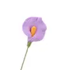 Acabamento transfronteiriço feito à mão calla lírio lã flor malha imitação flor eterna crochê flor artificial decoração para casa