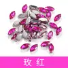 Direto da Fábrica diy olho de cavalo costura à mão diamante fundo prateado Garra de cristal diamante vestido buraco sapatos bolsa strass acessórios de vestuário