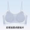 Íntimos Populares del Mismo Estilo Calidad Original Cuello en V Copa Semifija Íntimos con Tirantes Sujetador Push-Up Fino Sin Costuras para Busto Pequeño