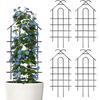 Estructura de Celosía Trepadora para Plantas de Jardinería, Soporte para Macetas de Flores, Celosía Trepadora para Plantas Transfronteriza