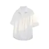 Camiseta Masculina de Manga Curta Falsa Duas Peças Estilo Novo Verão 2026, Estilo Casual Leve e Maduro, Camiseta Casual de Tamanho Grande para Homens