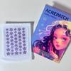 Parche para el Acné de Estrella con Lentejuelas al por Mayor Transfronterizo, Parche Hidrocoloide de Pieza Entera Absorbente de Pus para el Acné, Portátil y Maquillable, Cuidado de la Piel Listo para Usar