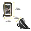Bolsa para Bicicleta B-Soul, Bolsa para Manillar de Bicicleta, Bolsa para Tubo Superior Delantero, Bolsa Resistente al Agua para Ciclismo, Bolsa para Teléfono con Pantalla Táctil
