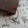 Pulsera de Gasto Shangui Estilo Chino Doble Capa Étnica Estilo Tibetano Tejida a Mano Cuerda de Mano Pulsera de Pieza de Mano Estilo Nacional para Pareja Paz