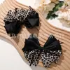 Cinta de Lazo Dulce y Fresca Estilo Coreano Tela de Alta Gama Pinza para el Cabello DIY Pinza para el Cabello de Temperamento Suave Pinzas de Tiburón Accesorios