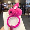 Pinza para el pelo de conejito linda Pinza para el pelo infantil de Corea del Sur Accesorios para el pelo de felpa Pinza superior de conejo Pinza de princesa Accesorios para el pelo transfronterizos