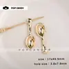 Accesorios de Joyería DIY de Moda Colgante de Flor Metálica Perro Globo Cadena de Teléfono con Cuentas Hecha a Mano Llavero Encanto para Bolso