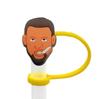 Tema de Basquete da NBA Manga para Canudo Tampa para Canudo Plug de Silicone contra Poeira Desenho Animado Fofo Decorativo para Canudo de Festa em estoque