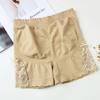Pantalones de seguridad antideslumbrantes de encaje para mujer, leggings de verano finos de tres piezas, pantalones cortos ajustados que levantan la cadera y talla grande para niñas regordetas
