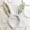Diadema de orejas de conejo de peluche de Amazon Tocado decorativo de Pascua