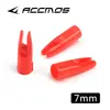 Cauda de Seta 6mm/7mm/8mm Adequada para Flechas de Fibra de Vidro de Diâmetro Externo 6/7/8mm Recurvas Compostas Flechas de Treinamento de Entretenimento