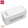 Caja de almacenamiento para enchufe de cable de alimentación de deli al por mayor 8921, caja de almacenamiento para placa de conexión, caja organizadora de cables de datos de carga