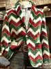Sitio independiente transfronterizo Amazon TEME blazer de pana para hombre de manga larga con doble bolsillo