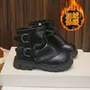 Botas para meninas 2026 novo estilo botas Martin infantis estilo britânico moda versátil retrô botas curtas para meninas