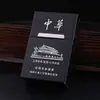 H02 Estuche Metálico para Cigarrillos con Tapa abatible para Hombre, Resistente a la Presión, a Prueba de Humedad, Cierre Magnético, Caja de Cigarrillos de Aleación de Aluminio, Venta al por Mayor desde el Fabricante