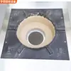 Fogão a Álcool de Óleo Vegetal Casco de Fogão de Sopa Baixo Fogão de Sopa de Olho Único de Aço Inoxidável Comercial para Restaurante Fogão de Perna Baixa