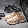 Zapatos EVA de Verano con Agujeros para Hombre para Exterior, Zapatos de Playa Antideslizantes de Secado Rápido, Sandalias Deportivas Baotou, Sandalias de Camping para Exterior