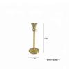 Cruz-fronteira de estilo europeu high-pé castiçal folha de ouro vintage vela copo luz de velas jantar vela recipiente decoração de casamento ornamentos