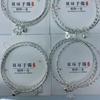 Pulsera Dorada de Tres Círculos Transfronteriza para Niñas y Estudiantes, Pulsera Dorada de Múltiples Círculos, Pulsera Apilada, Joyería al Mayoreo de Tienda de 2 Yuanes