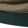 AIOPESON Suéteres de Algodón Patchwork para Hombre Casual Cálido Cuello Redondo Calidad Nuevo Moda Invierno Suéteres Tejidos para Hombre
