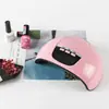 Lámpara UV para Uñas Secador de Uñas 54W Máquina de Fototerapia para Uñas Secador de Uñas que No Oscurece Lámpara Pequeña para Uñas Secado Rápido