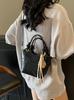Bolsa Pequena Super Popular de Comércio Exterior para Mulheres Primavera e Verão 2025 Nova Casual Nicho Estilo Coreano Bolsa Transversal Popular Bolsa Carteiro Bolsa Balde