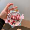 Presente Dia das Crianças Conjunto de Colar de Joias para Menina Pequena Caixa Presente de Aniversário para Bebê Acessórios de Princesa 3-7 Joias