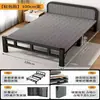 Cama dobrável para intervalo de almoço individual simples portátil cama companheira aluguel de casa para intervalo de almoço no escritório cama dobrável portátil econômica