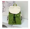 Bolso bandolera de diseño de almacenamiento en capas de color contrastante de tono tierra y tono frío, modelo para parejas, adecuado para ir al trabajo y acampar, bolso de hombro multipropósito
