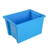 Cesta de Ayuda Didáctica para Jardín de Infancia Cesta de Almacenamiento de Plástico Multicolor Familiar Caja Organizadora de Bloques de Construcción Caja de Almacenamiento Apilable Caja de Almacenamiento de Juguetes