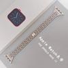 Adecuado para Apple Watch 11-1 Modelo Representativo con Correa de Metal de Cintura Pequeña de Diamantes Completos de Cinco Cuentas, Venta al por Mayor en Stock