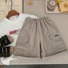 Pantalones Cortos de Verano Muye para Niños Estilo Coreano Pantalones Cargo Versátiles Ropa Infantil Zhili de Huzhou Pantalones Sueltos de Longitud Media para Niños