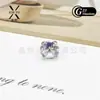 Aretes de Aleación de Titanio Grado Médico F316 con un Toque Exclusivo de Alta Gama, Brillantes Tachuelas para Cartílago de Circonia Corte Medusa, Tachuelas Irregulares para Hélice