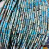 Opcional multicolor 4x13mm cilíndrico pedra semipreciosa tubo cilíndrico Jaspe Impressão