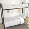 Dormitorio escolar cama superior e inferior edredón de seda de plumas estudiante cálido colchón de seda de plumas edredón de primavera y otoño núcleo de edredón fábrica puede ordenar