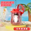 Mini Botella Pistola de Agua de Dibujos Animados de Dinosaurio Llavero Luminoso Creativo Colgante Divertido Presionar Spray de Agua Juguetes para Niños
