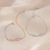 Pulsera nacional de moda Fu Lu de doble calabaza para mujer, simple, nicho, incrustada de diamantes, estilo ins, accesorios de estilo étnico, regalo para amigas