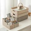 Cesta de Almacenamiento Apilable Multifuncional, Resistente y Práctica, Caja de Almacenamiento para Escritorio de Dormitorio, Caja de Almacenamiento para Objetos Pequeños, Snacks y Juguetes