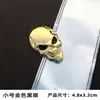Pegatina Metálica 3D Pirata Personalizada Cabeza de Calavera Pegatina para Coche Pegatina de Decoración para el Cuerpo del Capitán Jack Pegatina Trasera Creativa