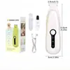 Mini Lixador de Unhas para Pet Gato Aparador Elétrico de Unhas Cão Cortador de Unhas Teddy Nail Clippers Recarregável Baixo Ruído