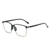 Gafas para mujer de nuevo estilo que cambian de color, monturas Tr90 de alta gama, monturas cuadradas para hombre transfronterizas, monturas de gafas versátiles al por mayor