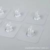 Ganchos Transparentes para Uso Doméstico Sin Perforar Pegatinas Adhesivas Fuertes para Cocina y Baño Ganchos Adhesivos Fuertes Que No Se Caen Venta al por Mayor