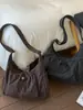 Bolso Cruzado de Gran Capacidad Estilo Perezoso, Bolso de Hombro de Estilo Japonés Nuevo de Alta Gama, Bolso Mensajero Versátil para Ropa de Trabajo de Estudiantes Universitarios para Mujeres